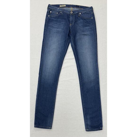 Adriano Goldschmied The Legging Super Skinny Ankle Blue Jeans 28R - Picture 1 of 12